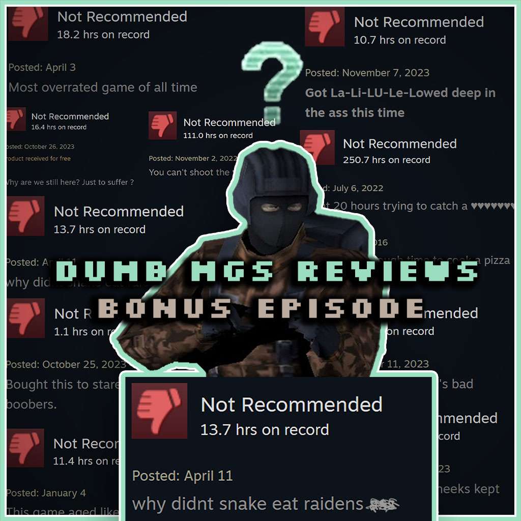 Read more about the article Dumb Metal Gear Solid Reviews